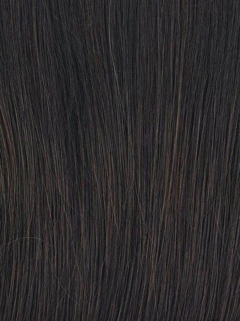 RL2/4 OFF BLACK | Black Evenly Blended with Dark Brown Highlights